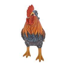 Oranžovo-čierny kohút z polypropylénu.