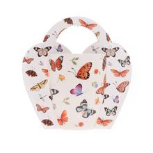 Šálka 350 ml s motýľmi v košíku