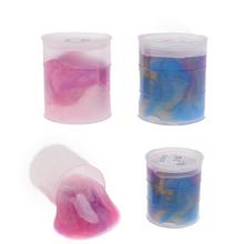 Sliz GALAXY v priehľadnom obale s rôznymi farbami.