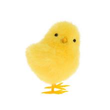 Žlté kuriatko stojace 12 cm.