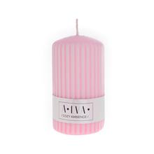 Ružová sviečka ALVA VAL.60/90