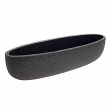 Obal umelý kameň oválny čierny