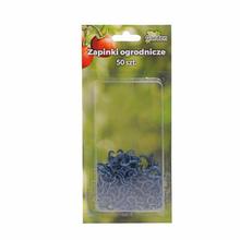 Záhradné sponky 50 ks, modré