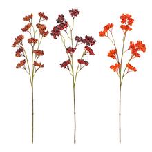 Umelý konár jarabiny mix s 3 farbami, 75 cm.