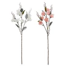 Umelé vianočné kvety v mixe, 86 cm