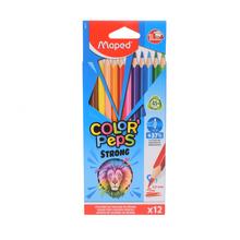 Pastelky trojhranné Color´Peps strong 12 farieb