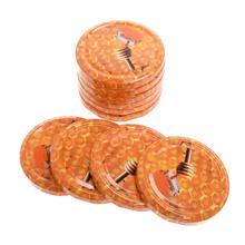 Sada viečok na med s motívom včely.