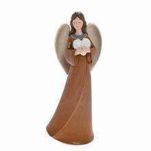 Hnedý anjel so srdcom