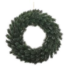 Veniec z čečiny tmavozelenej farby.