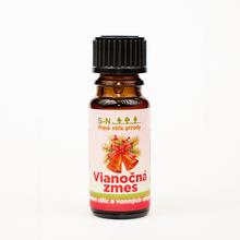 Fľaštička s vianočnou zmesou silíc.