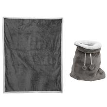 Vrecko rozklad z mikrovlákna v šedej farbe