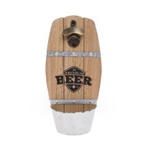 OTVÁRAK na fľaše v tvare sudu s nápisom PREMIUM BEER.