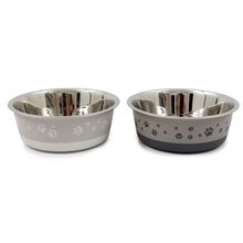 Miska pre zvieratá s labkovým vzorom.