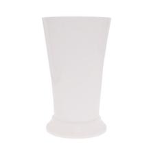 Váza orchidea na stopke 14 cm v krémovej farbe.