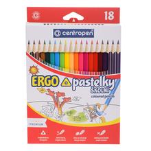 Pastelky Centropen 9521/18 trojhranné