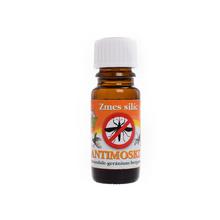 Fľaša silice ANTIMOSKYT cz s ochranným symbolom proti komárom.