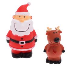 Hračky pre psa vianočné, Santa Claus a sob.