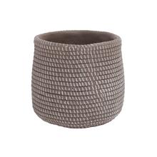 Obal keramika vzhľad motúz 19,5x18 cm