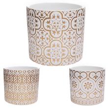 Obal v bielej a zlatej farbe, mix 3 druhov.