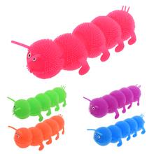 Stláčacia jednofarebná stonožka so svetlom, 20cm