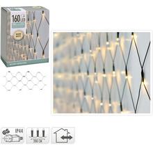 LED svetielka sieť s 160 teplými bielymi LED diódami.