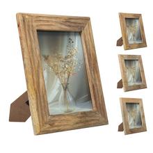 Drevený fotorámik z mangového dreva 21x27cm.