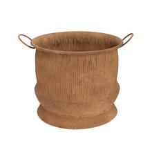 Rustikálny kovový obal s ušami, veľký