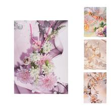 Darčeková taška s kvetinovým vzorom na svadbu.