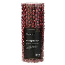 Girlanda s bordo korálkami