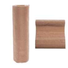 Štóla zamatová v sivá farbe, 30 cm x 3 m.