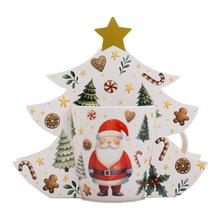 Vianočná šálka s motívom Mikuláša.