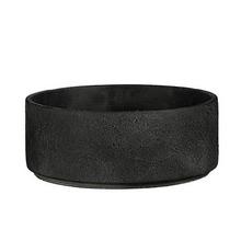 Cementová misa Venezia v antracitovej farbe.