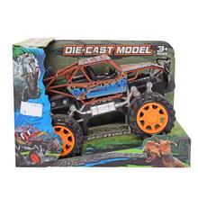 Auto kov s veľkými kolesami na zotrvačník.