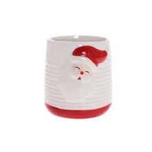 Obal s Mikulášom, keramický kvetináč