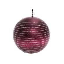 Vianočné sviečky guľa v rôznych farbách