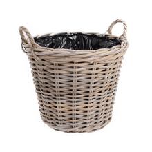 Kôš ratan s ušami /fólia veľký