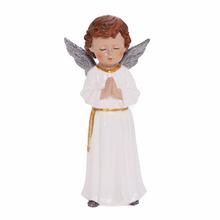 Modliaci anjel s pozlátkom a striebornými krídlami.