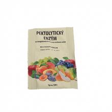 Pektolytický enzým 3g na čírenie bieleho vína.