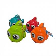 Farebné ryby na kolieskach