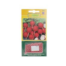 Semená reďkovky červenej guľatej v blisteri.