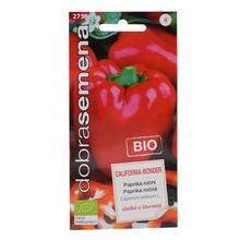 Semená papriky ročnej California Wonder BIO 0,3g.