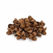 Sušené lotosové kvety v prírodnej farbe, 12 kusov.