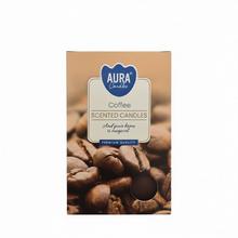 Sviečky s vôňou kávy v balení 6 kusov.