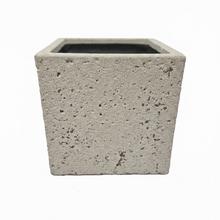 KV-42 KVETINÁČ UMELÝ KAMEŇ GRANITE KOCKA PIESKOVÝ 30x30x30 