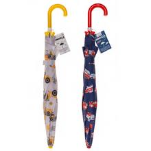 Detský dáždnik 3D s farebnými rukoväťami.