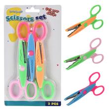 Nožnice pre deti v sade 3 kusy
