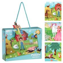 PUZZLE 30X40CM PAPIER 3ASS