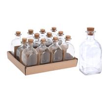 Sklenená fľaša s objemom 120ml.