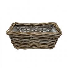 488FL/S Hrantík kubu ratan pr.30/14/V14cm klasik sivý malý