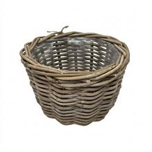 483FL/S Kôš kubu ratan pr.33/V26cm sivý veľký